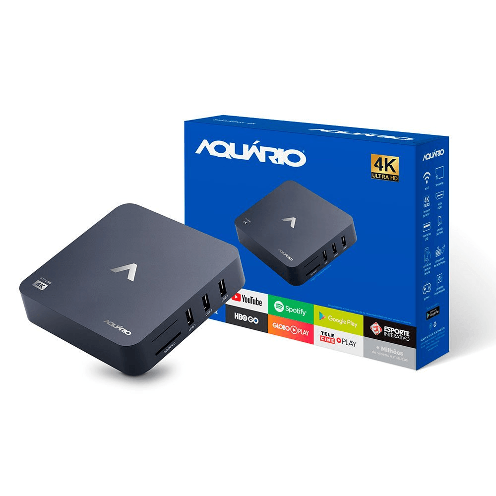 Smart TV Box STV2000 Aquário khronos