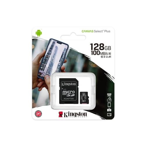 Cartao-de-Memoria-Kingston-128gb-com-Adaptador-Classe-10