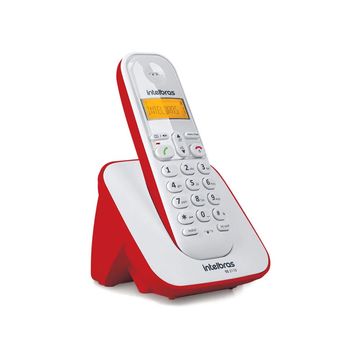 telefone-sem-fio-ts-3110-vermelho-intelbras